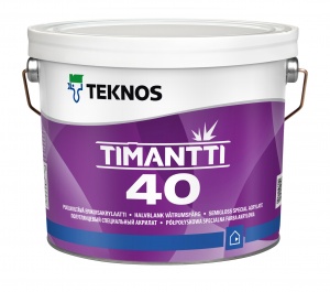 Teknos (Текнос) TIMANTTI 40 PM1 п/глян. краска для влажных помещений