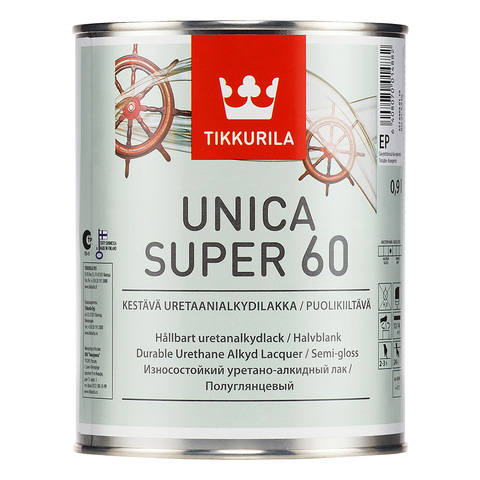 Лак универсальный UNICA SUPER 60 EP п/гл 